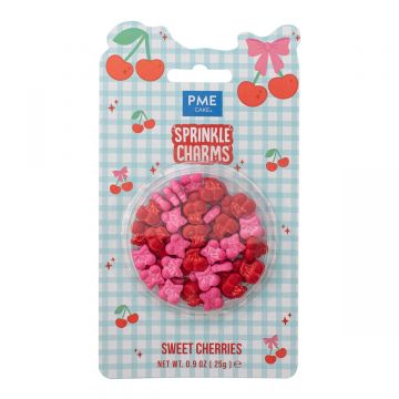 Sprinkler Charms Ciliegie PME 25 gr