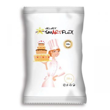 SmartFlex pasta di zucchero velvet bianco 250 gr