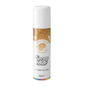 Spray metallizzato oro 75 ml Pastry Colour