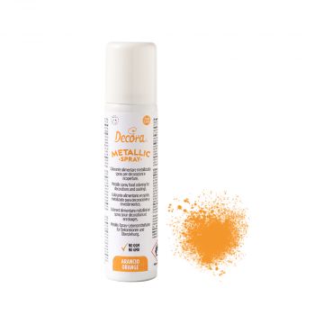 Spray metallizzato arancio 75 ml