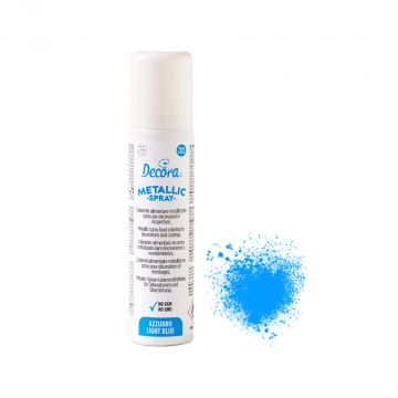 Spray metallizzato azzurro 75 ml