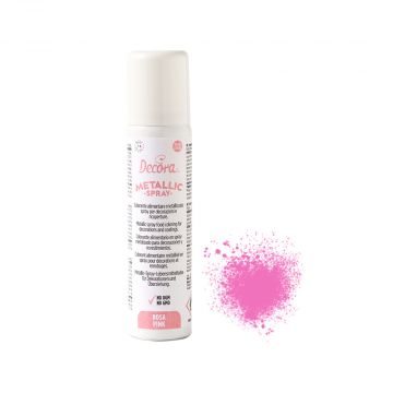 Spray metallizzato rosa 75 ml