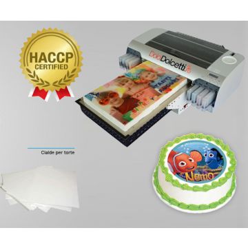 Stampe personalizzate per torte su cialda o pasta di zucchero