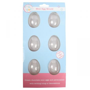 Stampo 6 uova mini Cake Star Set/2 pezzi