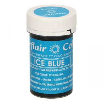 Sugarflair ice blu colorante in pasta 25 gr