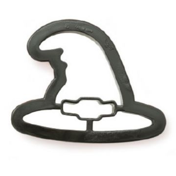 Tagliapasta halloween a forma di cappello da strega 8 cm