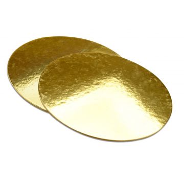 Sottotorta color oro diametro 35 cm - 2 pezzi