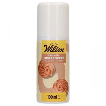 Spray alimentare lustre Oro Rosa Wilton 100 ml