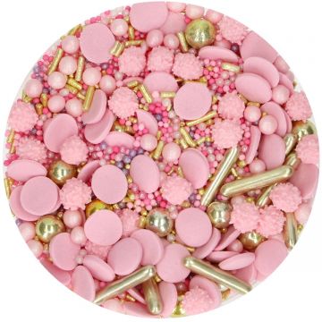  Sprinkle Medley Glamour Pink 50 gr Funcakes