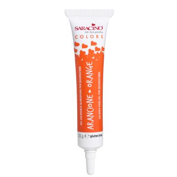Colorante Gel Arancione Saracino 20 gr