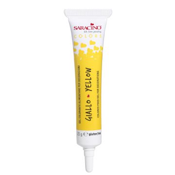 Colorante Gel Giallo Saracino 20 gr