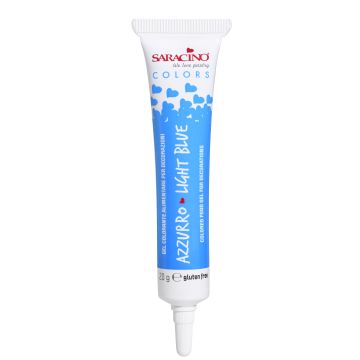 Colorante Gel Saracino Azzurro 20 gr
