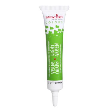 Colorante Gel Saracino Verde Chiaro 20 gr