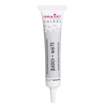 Colorante Gel Bianco Saracino 20 gr