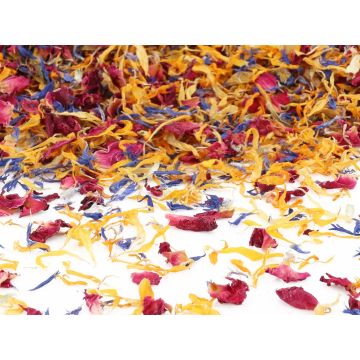 Petali commestibili essiccati di fiori mix 10 gr
