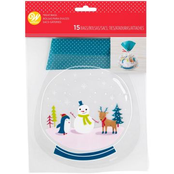 Wilton Party Bag palla di neve 15 pz