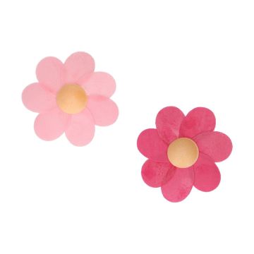 Fiori in Wafer Paper Viola 8 pezzi 