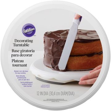Girotorta Wilton 28 cm, base girevole per decorare torte in modo professionale