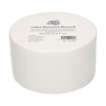 Base polistirolo D 12,5 h 7 cm