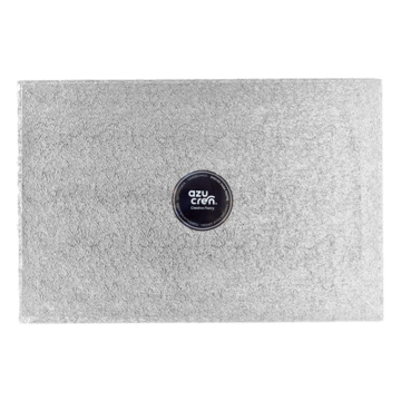 Cake Board rettangolare argento 35 x 45 x 3 mm Cake Board rettangolare argento 35 x 45 x 3 mm
