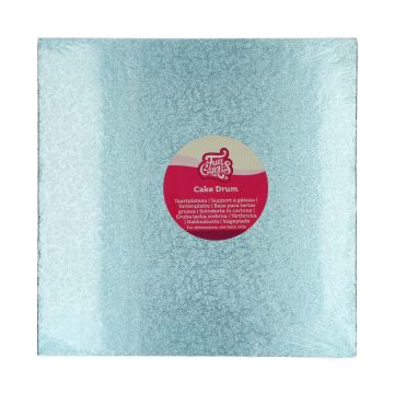 Cake border quadrato 30,5 altezza 1,2 cm Baby Blu