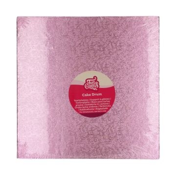 Cake border quadrato 30,5 altezza 1,2 cm Rosa