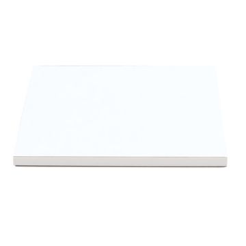 Cake border quadrato bianco 40 cm h 1,2 cm Cake border quadrato bianco 40 cm h 1,2 cm