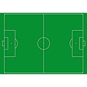 Cialda campo di calcio misura A4
