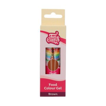 Colorante alimentare gel FunColours Marrone 30 gr