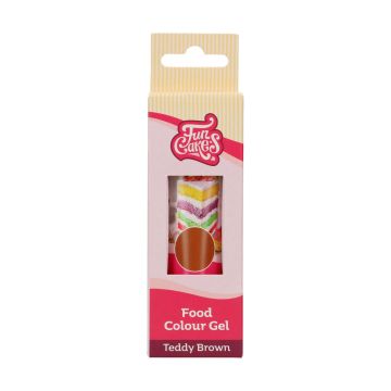 Colorante alimentare gel FunColours Marrone orsacchiotto 30 gr