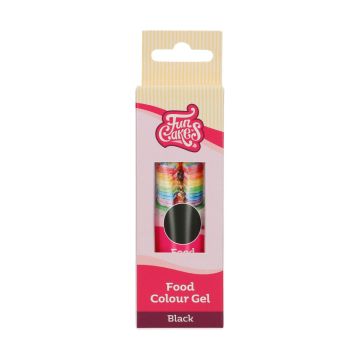 Colorante alimentare gel FunColours Nero 30 gr