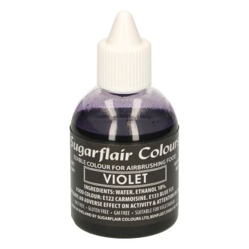 Colorante per aerografo Sugarflair Viola 60 ml