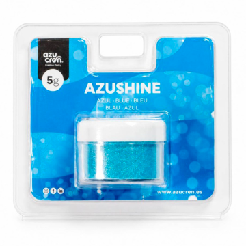 Glitter edibile azzurro 5 gr