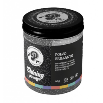 colorante udibile brillante glietterato nero