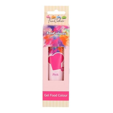 Colorante alimentare gel FunColours Rosa 30 gr
