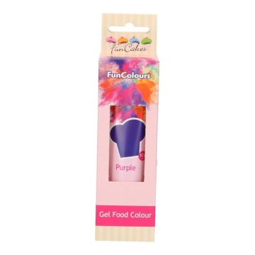 Colorante alimentare gel FunColours Viola Purple 30 gr