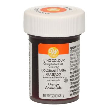 colore in gel wilton arancione 28 gr