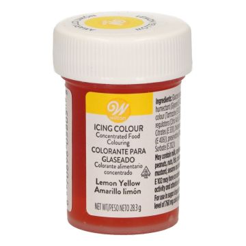 Colorante gel giallo Lemon Wilton
