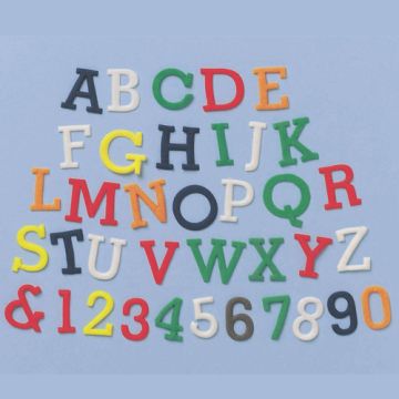 FMM TAGLIAPASTA ALPHABET & NUMBER SET - UPPER CASE  