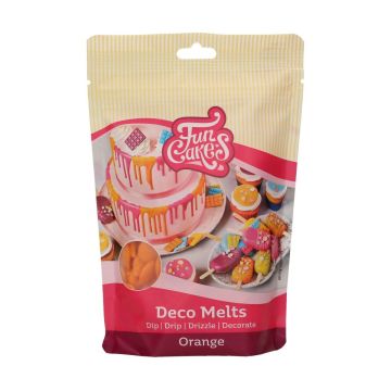 Deco Melts Arancioni Funcakes 250 gr