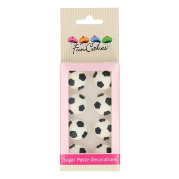 Zuccherini 8 palloni calcio Funcakes