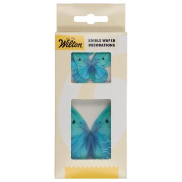 Farfalle in ostia Blu - Wilton - 8 pz