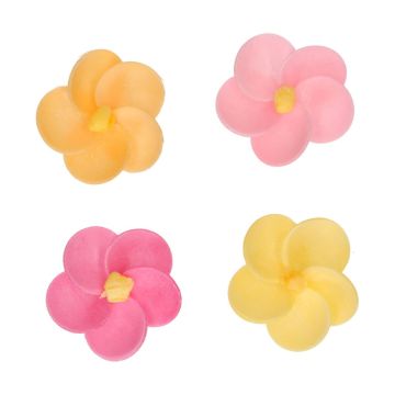 Fiori in Wafer Paper Tulipano e foglie 12 pezzi 
