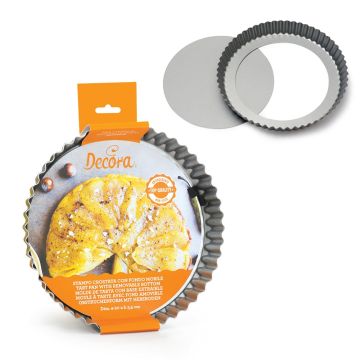 Stampo crostata Decora con fondo rimovibile