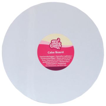 Cake Board Bianco 30 Ø x 3 mm