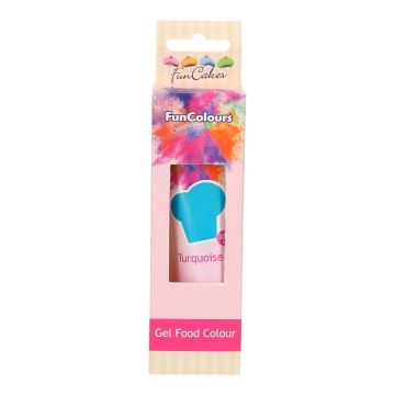 Colorante alimentare gel FunColours Turchese 30 gr Colorante alimentare gel FunColours Turchese 30 gr