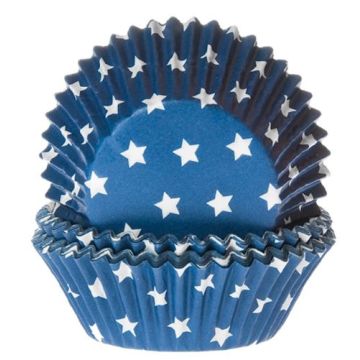 Pirottini House of Mary blu con stelle bianche 50 pz