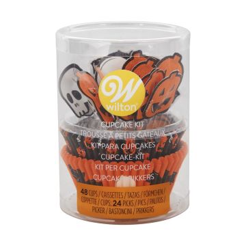 Pirottini Wilton con decori 72 pz