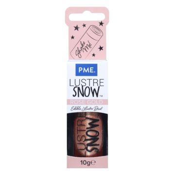 Glitter edibile Lustre Snow Oro Rosa 10 gr PME