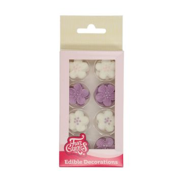 Mix di fiori viola 24 pz